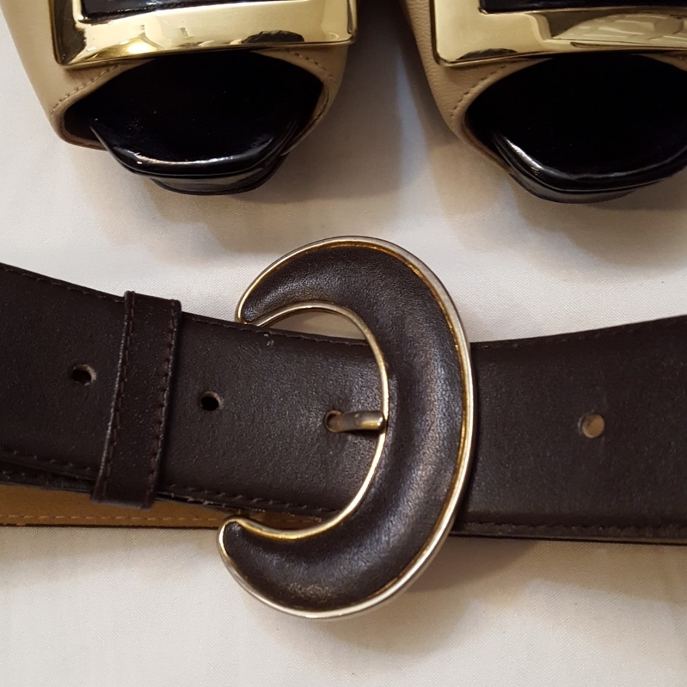 Brown Leather Belt